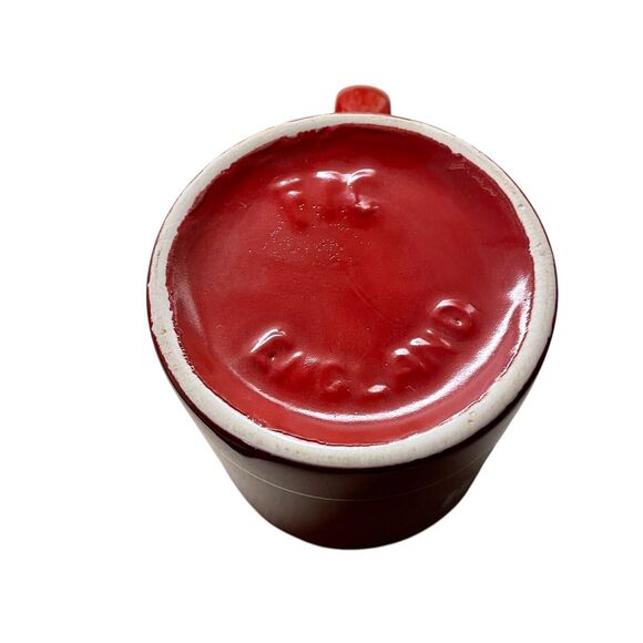 Coffee Cup Vintage Red Maxwell House  Instant Coffee- Collectors 1980s Red/Gold - Picture 4 of 8